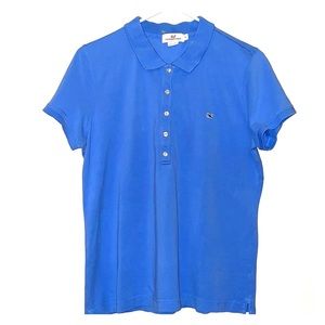 Vineyard vines light blue polo 5 button L